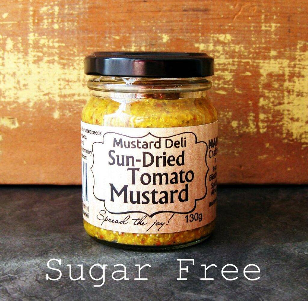 Sugar Free Sun Dried Tomato Mustard