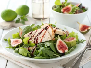 Green Fig & Balsamic Mustard Chicken Salad